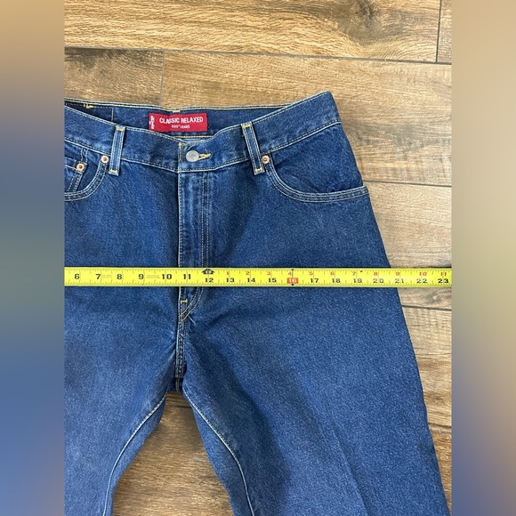 Vintage Levi’s 550 Classic Relaxed Medium Wash Jeans 12M, 90s High rise Classic - Picture 6 of 12